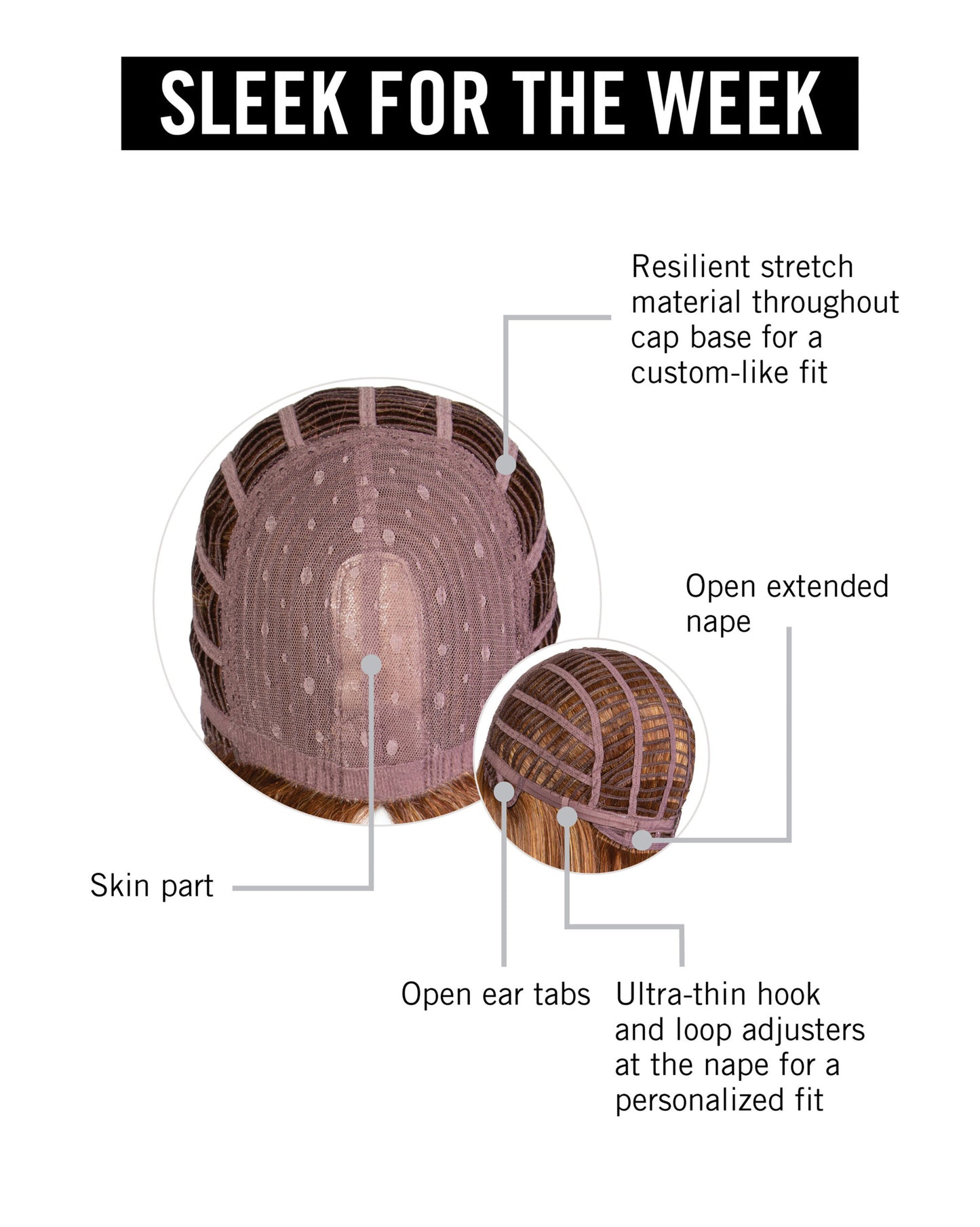 Clearance - Hairdo - Sleek For the Week - open boc