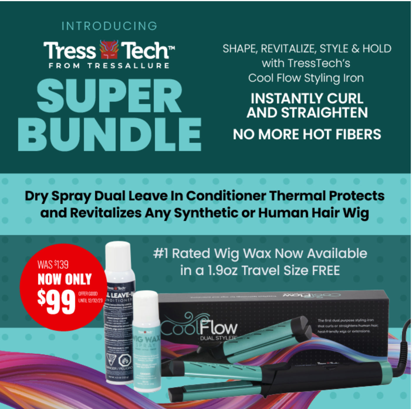 Must Haves - TressTech Flat Iron