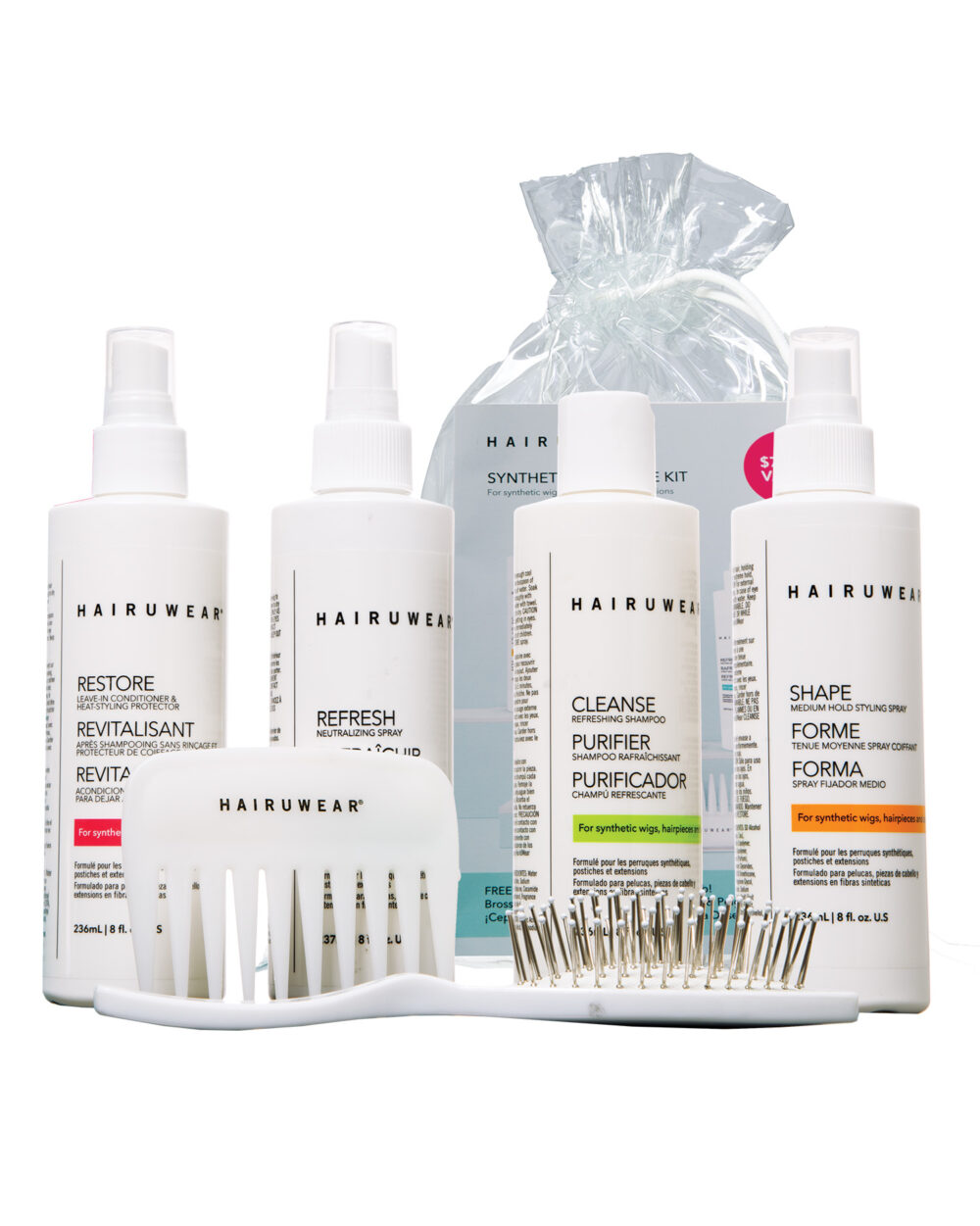 Must Haves - Hairuwear Synthetic Hair Care Kit
