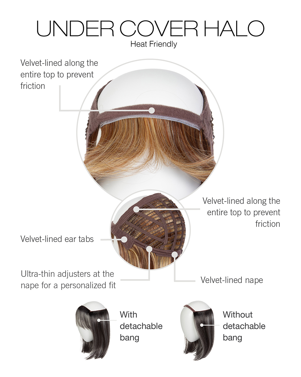 Gabor -NEW! Under Cover Halo (Heat Friendly)