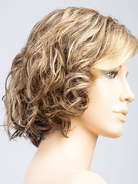 DARK SAND ROOTED 12.26.14 | Light Brown base with Lightest Ash Brown and Medium Honey Blonde blend and Dark Roots