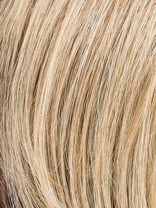 BERNSTEIN LIGHTED 12.26.27 | Lightest Brown, Light Golden Blonde, and Dark Strawberry Blonde with Highlights Throughout and Concentrated in the Front Blend with Shaded Roots