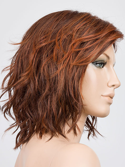 CINNAMON BROWN ROOTED 33.30.130 | Med Auburn Dark Auburn and Dark Brown Mix with a Deep Copper Brown Root