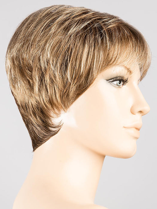 DARK SAND ROOTED 12.20.22 | Lightest Brown and Light Strawberry Blonde and Light Neutral Blonde Blend with Shaded Roots