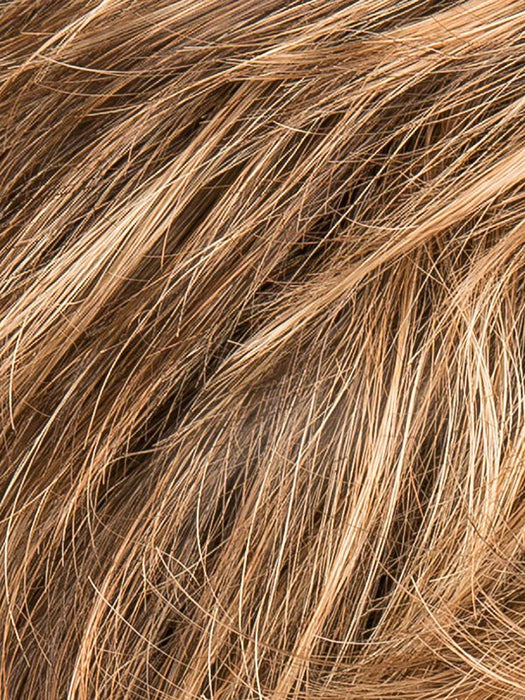 NOUGAT ROOTED 8.20.12 | Medium and Lightest Brown Blended with Light Strawberry Blonde and Shaded Roots