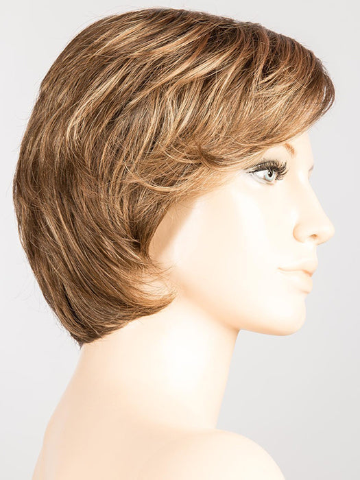 NOUGAT ROOTED 8.20.12 | Medium and Lightest Brown Blended with Light Strawberry Blonde and Shaded Roots