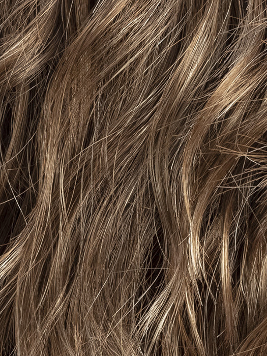 MOCCA ROOTED 830.12.20 | Medium Brown, Light Brown, and Light Auburn Blend with Dark Roots