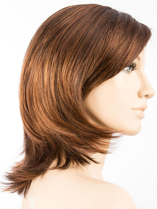 RED VINO SHADED 33.30.29 | Dark Auburn blended with Light Auburn and Copper Red highlights with Dark Roots
