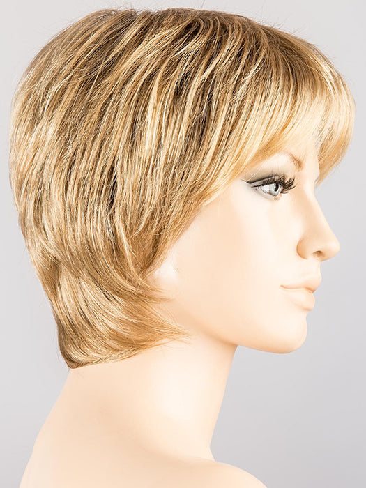 CARAMEL ROOTED 20.26.14 | Light Strawberry Blonde, Light Golden Blonde and Medium Ash Blonde Blend with Shaded Roots | DISCONTINUED COLOR
