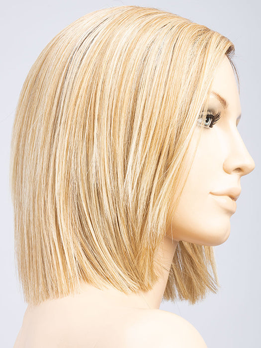 SAHARA BEIGE ROOTED 26.20.25 | Light Golden Blonde, Light Strawberry Blonde, Lightest Golden Blonde Blend with Dark Shaded Roots