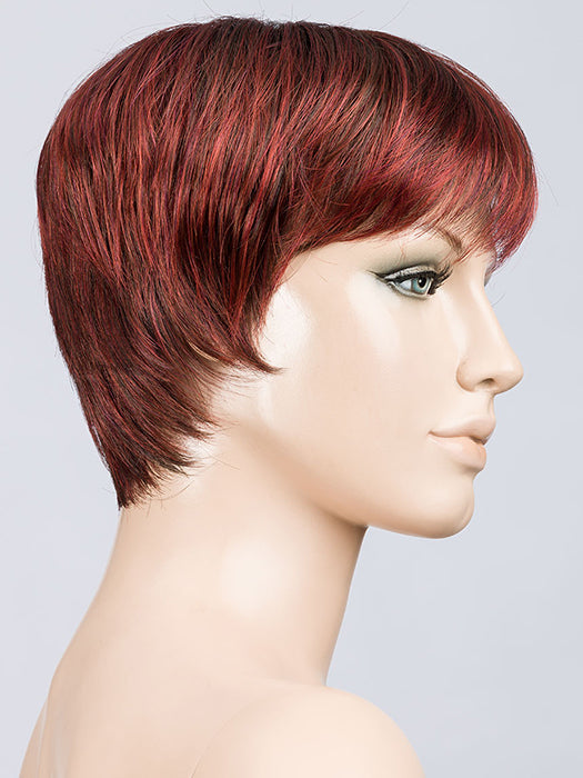 HOT CHILLI ROOTED 132.133.6 | Granat Red and Red Violet with Dark Brown Blend and Shaded Roots