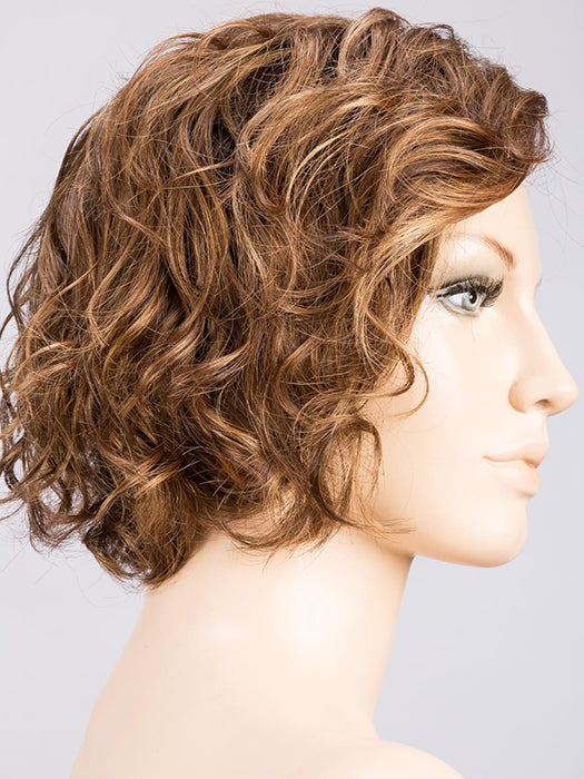 HOT MOCCA ROOTED 830.27.33 | Medium Brown, Light Auburn, Dark Strawberry Blonde, and Dark Auburn blend with Dark Shaded Roots
