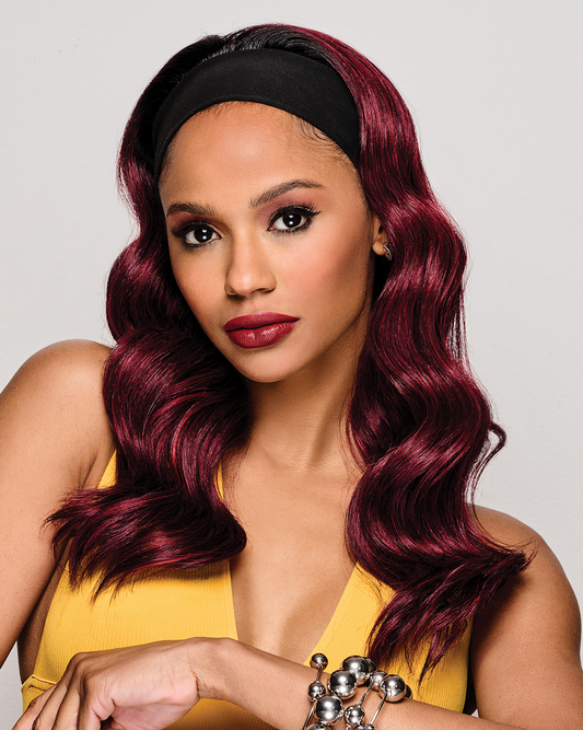 Kim Kimble - 20” Wavy Waves Headband Wig