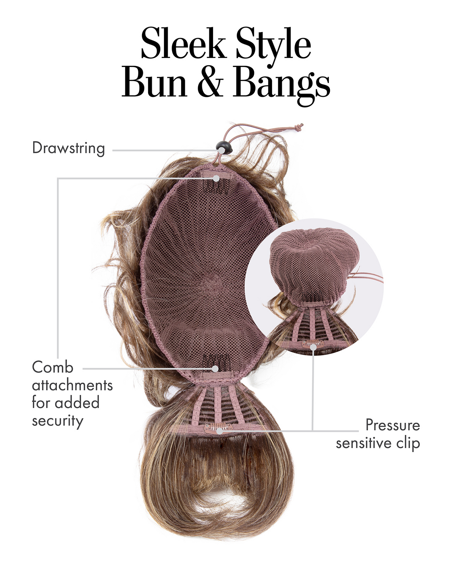 Kim Kimble - Sleek Style Bun & Bangs