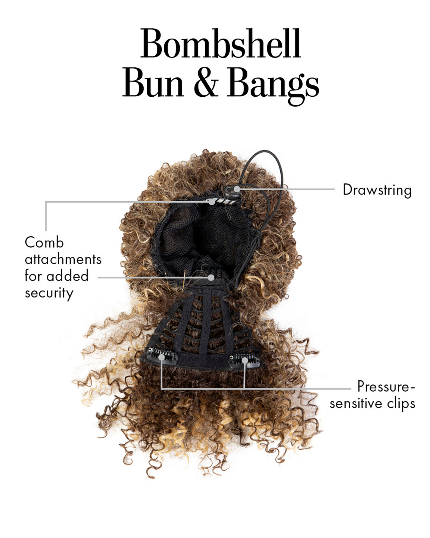 Kim Kimble - Bombshell Bun & Bangs