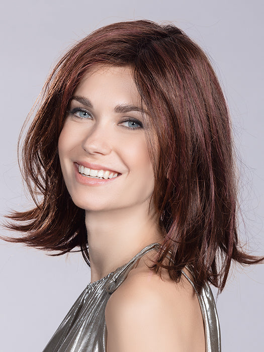 MELODY by ELLEN WILLE in DARK AUBURN ROOTED 33.130.2 | Dark Auburn and Deep Copper Brown with Black/Dark Brown Blend and Shaded Roots