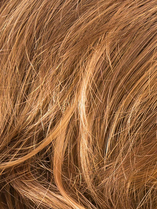 COGNAC ROOTED 31.27.30 | Light Reddish Auburn, Dark Strawberry Blonde, and Light Auburn Blend with Shaded Roots