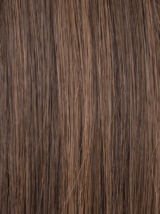 CHOCOLATE ROOTED 830.6 | Medium Brown Blended with Light Auburn, and Dark Brown Blend with Shaded Roots 