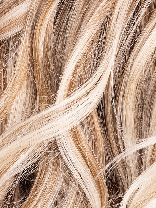 PEARL BLONDE ROOTED 101.16.14 | Pearl Platinum with Medium Blonde and Medium Ash Blonde Blend with Shaded Roots