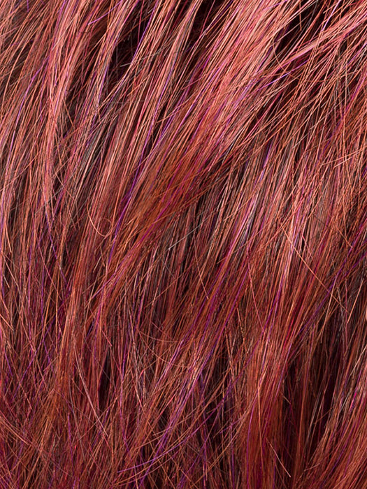 HOT FLAME MIX 133.132.4 | Red Violet, Granat Red and Darkest Brown Blend