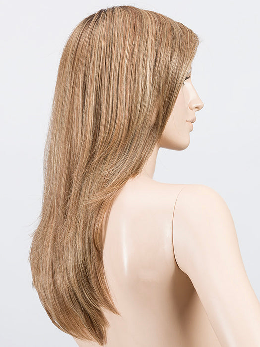 LIGHT BERNSTEIN ROOTED 12.26.27 | Lightest Brown, Light Golden Blonde, and Dark Strawberry Blonde Blend with Shaded Roots