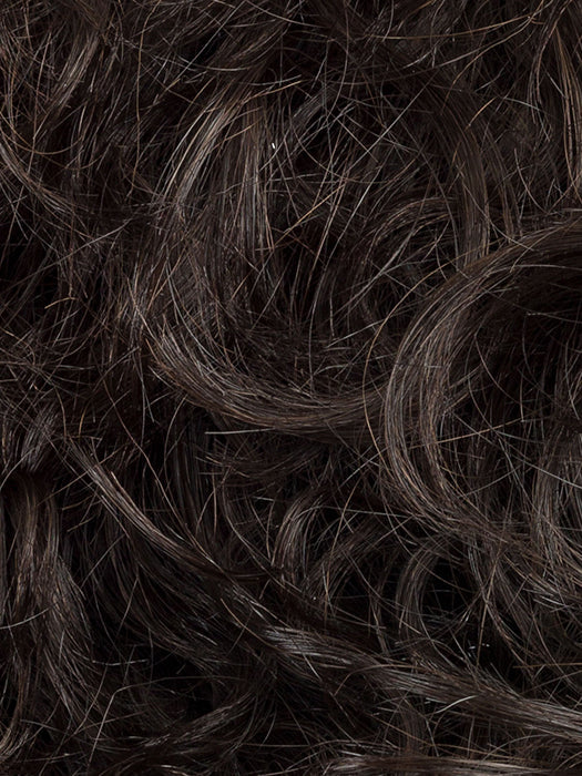 LOOP by ELLEN WILLE in ESPRESSO ROOTED 2.4| Black, Dark Brown, and Darkest Brown blend with Dark Shaded Roots