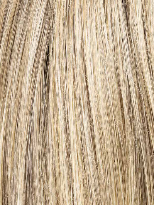 SAHARA-BEIGE-SHADED 16.22.20 | Medium Golden Blonde, Light Strawberry Blonde, and Light Ash Blonde blend with dark shaded roots