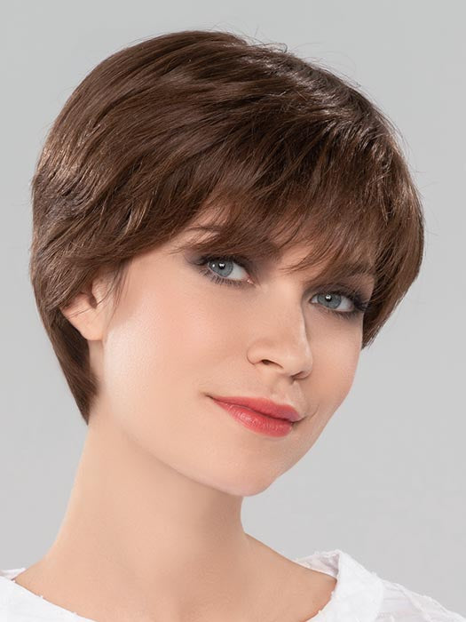 MONDO by ELLEN WILLE in CHOCOLATE MIX 830.6 | Medium Brown Blended with Light Auburn, and Dark Brown Blend