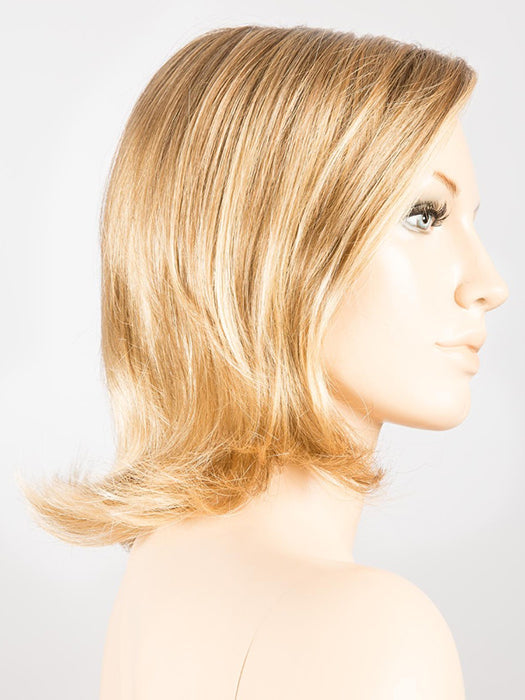 CARAMEL ROOTED 20.26.14 |  Light Strawberry Blonde, Light Golden Blonde and Medium Ash Blonde Blend with Shaded Roots