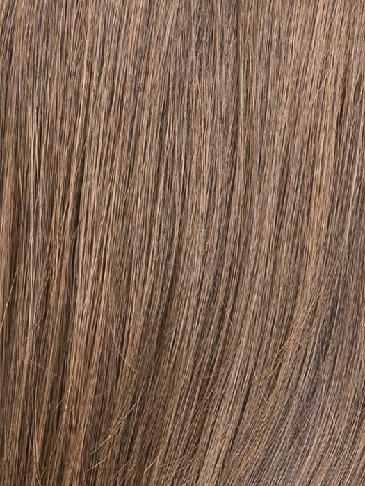 COFFEE BROWN ROOTED 8.6.10 | Medium Brown with Dark Brown and Light Brown Blend with Shaded Roots